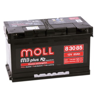 MOLL M3plus 85 Ah 710 A обр. пол.