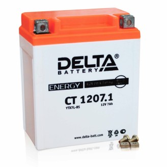 DELTA CT1207.1 7 Ah 100 А YTX7L-BS