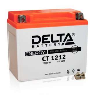 DELTA CT1212 12 Ah 180 А YTX14-BS YTX12-BS