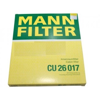 Фильтр салонный MANN CU 26017